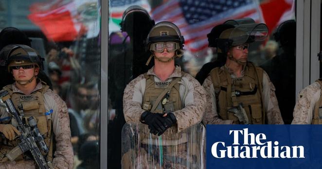 Militarized LA: troops here to stay as Trump doubles down on deployments | Los Angeles