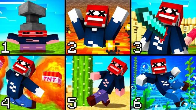 6 TODE AM SPAWN in Minecraft Helden 2