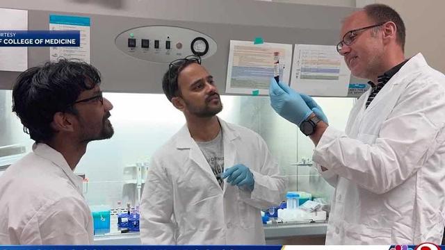 UCF scientists process Axiom-4 astronaut health samples