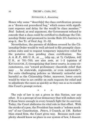 P44 of Justice Sotomayor’s dissent