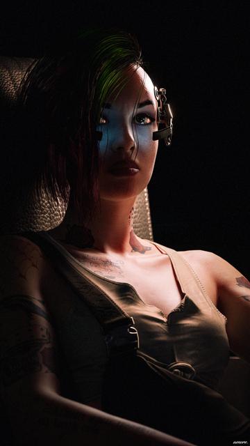 a portrait of Judy Alvarez wearing a brain dance wreath