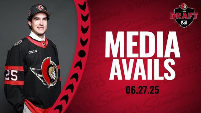 Logan Hensler NHL Draft Media Availability - June 27