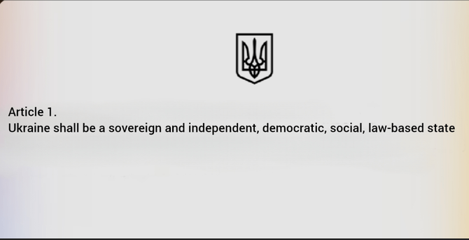 Constitution day of Ukraine