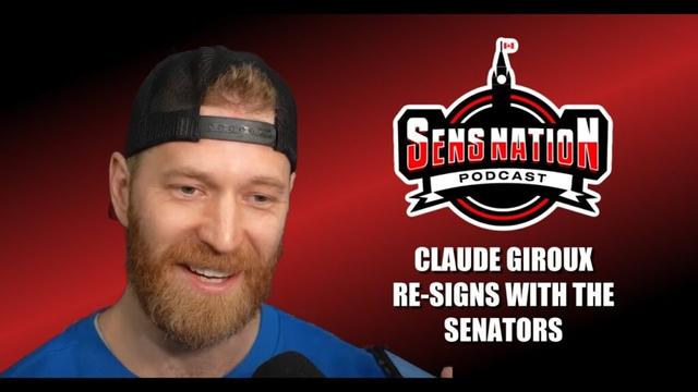 Claude Giroux Re-Signs With The Ottawa Senators, Sens Acquire Jordan Spence, NHL Draft Review,