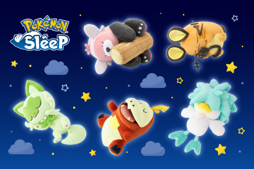 『Pokémon Sleep（ポケモンスリープ）』をイメージした新しいぬいぐるみが登場！｜ポケットモンスターオフィシャルサイト