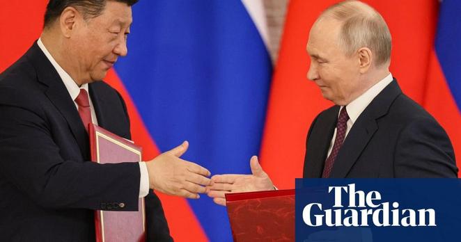 Leaders of Russia and China snub Brics summit in sign group’s value may be waning