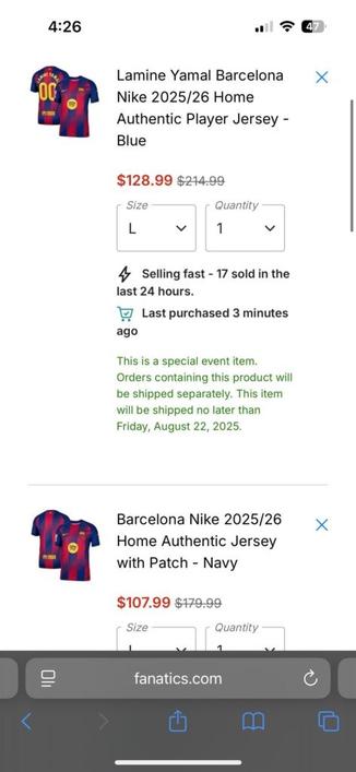 New Jerseys just dropped on Nike and fanatics. Should i go name set or no name ? Is it worth paying the extra 20-25 for the name?