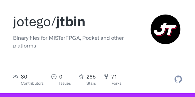Binary files for MiSTerFPGA, Pocket and other platforms - jotego/jtbin