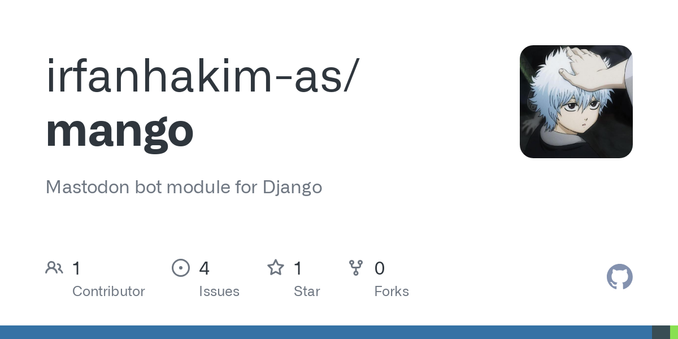 Mastodon bot module for Django. Contribute to irfanhakim-as/mango development by creating an account on GitHub.