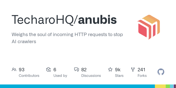Weighs the soul of incoming HTTP requests to stop AI crawlers - TecharoHQ/anubis