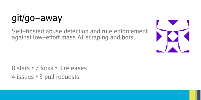 Summary card of repository git/go-away