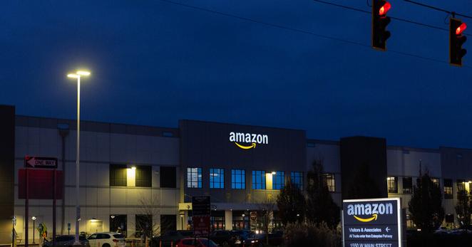 Amazon’s first-quarter financial results showed the slowest overall sales growth since the depths of the pandemic, the company reported Thursday.