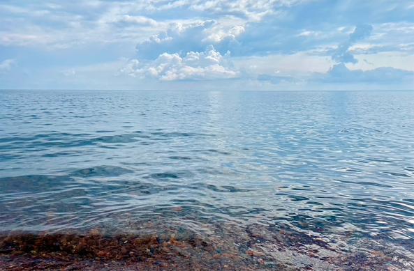 A view of Lake Superior, as seen from Minnesota, pictured in 2023.