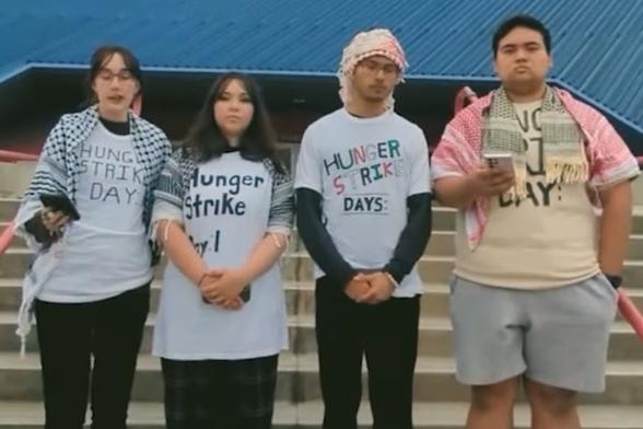 Cal State Long Beach students are stating their demands on their Instagram account. Source: Instagram account @SJPatCSULB