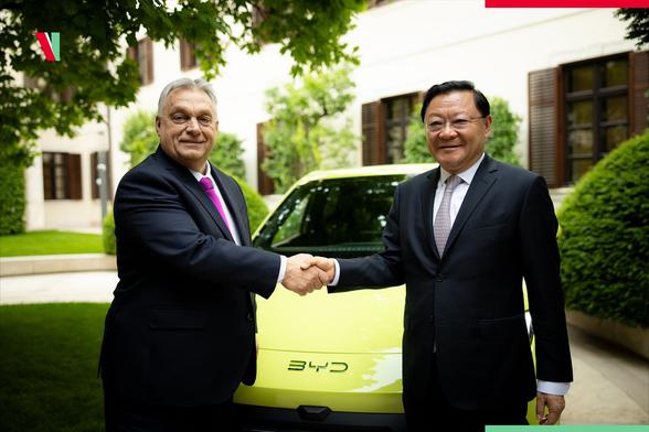 PM Viktor Orbán Chinese BYD HQ