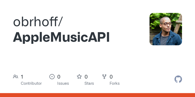 Contribute to obrhoff/AppleMusicAPI development by creating an account on GitHub.