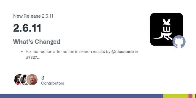 What's Changed

Fix redirection after action in search results by @nicosomb in #7827
Fix title tag filter by @nicosomb in #7846
Change NB_ELEMENTS in pocket importer to 30 by @j0k3r in #7993
Fix en...