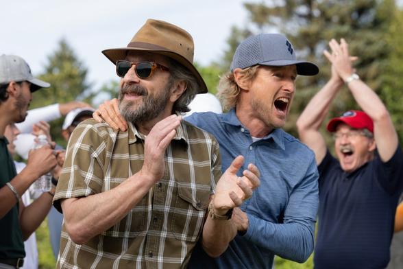 L-R: Marc Maron and Owen Wilson in 'Stick'