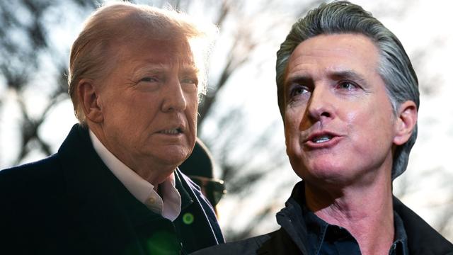 Donald Trump and Gavin Newsom Donald Trump and Gavin Newsom