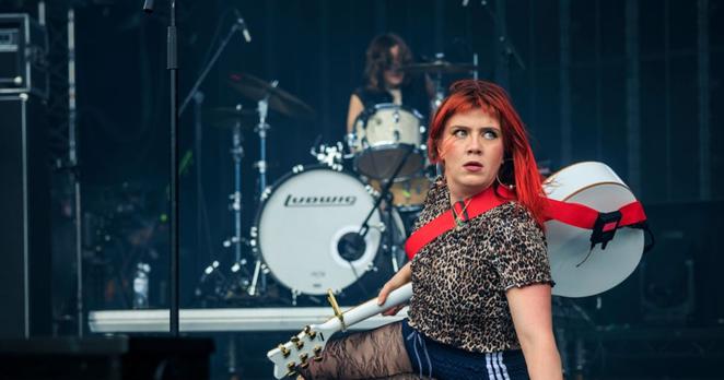 CMAT on stage at Bergenfest 2024 in Bergen, Norway.  Photograph: Per Ole Hagen/Redferns