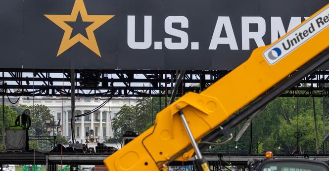 Washington D.C. Prepares To Host Military Parade To Mark Army’s 250th Anniversary