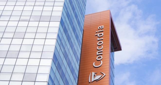 Concordia University is seen in Montreal, Friday, Feb. 23, 2024. (Christinne Muschi/The Canadian Press)