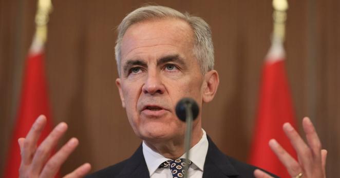 Prime Minister Mark Carney speaks at a press conference on Parliament Hill in Ottawa, on Thursday, June 19, 2025. THE CANADIAN PRESS/ Patrick Doyle