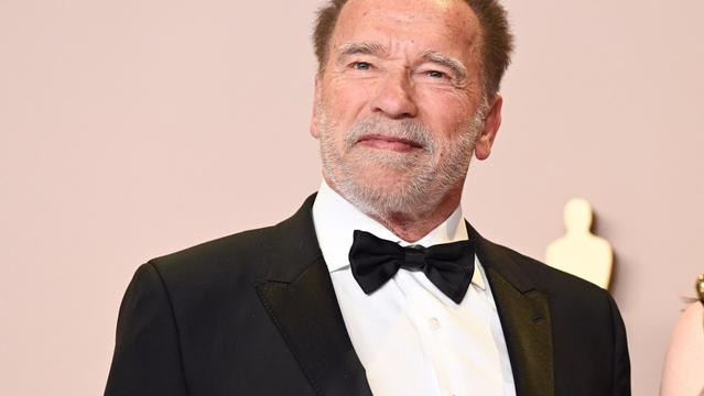 Arnold Schwarzenegger at the 96th Annual Oscars held at Dolby Theatre on March 10, 2024 in Los Angeles, California. (Photo by Gilbert Flores/Variety via Getty Images)