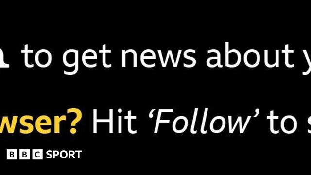 An image detailing how to follow your Championship team on BBC Sport: "On the app? Tap the bell icon to get news about your club sent to you. Signed in on a browser? Hit 'Follow' to stay up to date.