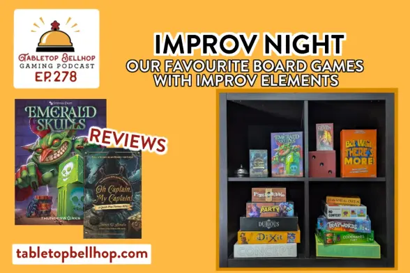 The best board games with improv elements The best board games with improv elements