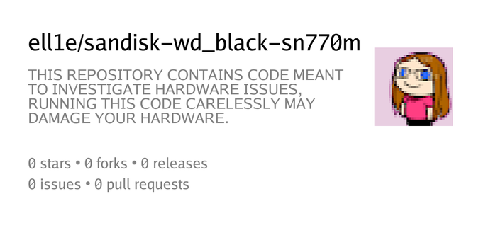 Summary card of repository ell1e/sandisk-wd_black-sn770m