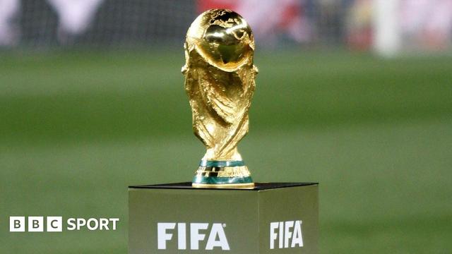  FIFA World Cup Trophy on display 