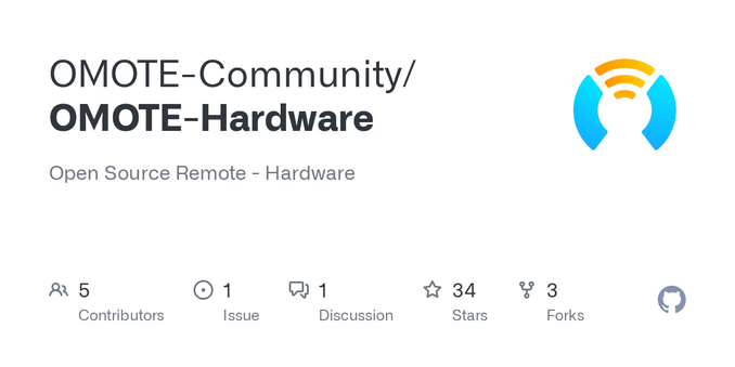 Open Source Remote - Hardware. Contribute to OMOTE-Community/OMOTE-Hardware development by creating an account on GitHub.