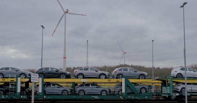 Electric vehicles at a Volkswagen factory in Zwickau, Germany, last year.
