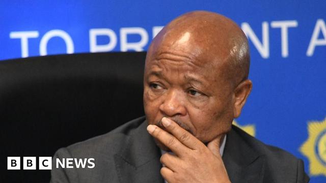 South Africa's Police Minister Senzo Mchunu. Photo: 13 June 2025
