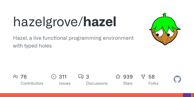 Hazel, a live functional programming environment with typed holes - hazelgrove/hazel