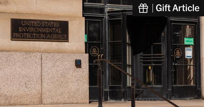 The Environmental Protection Agency in Washington, D.C.
