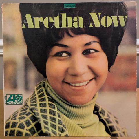 front cover w/ portrait of Aretha